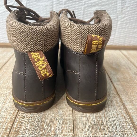 Dr Martens Maelly Air Wair Leather Padded Lace Up Boots Size 6 - Picture 7 of 11